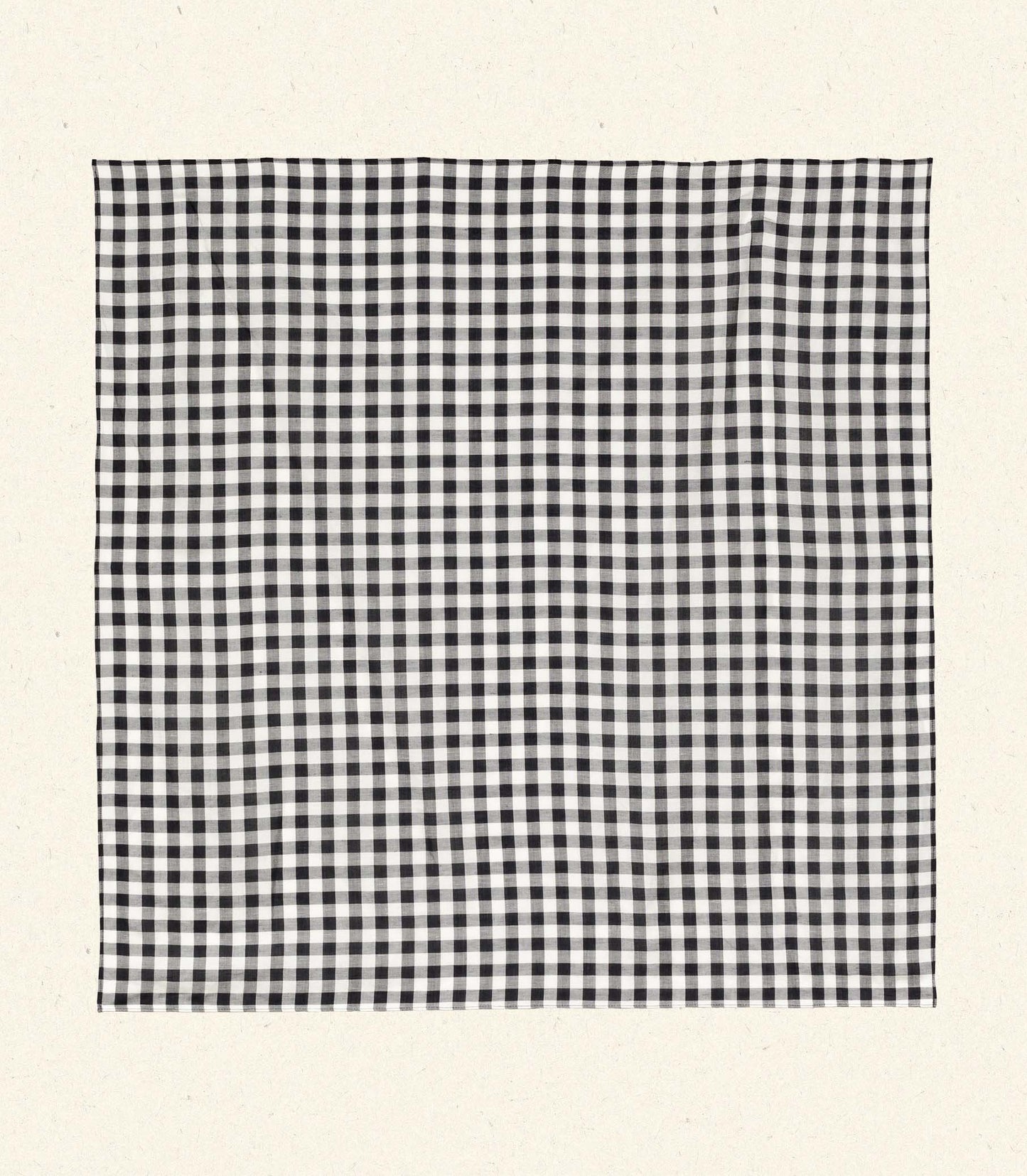 GRANDE PENNY BANDANA -- BLACK MARILYN GINGHAM
