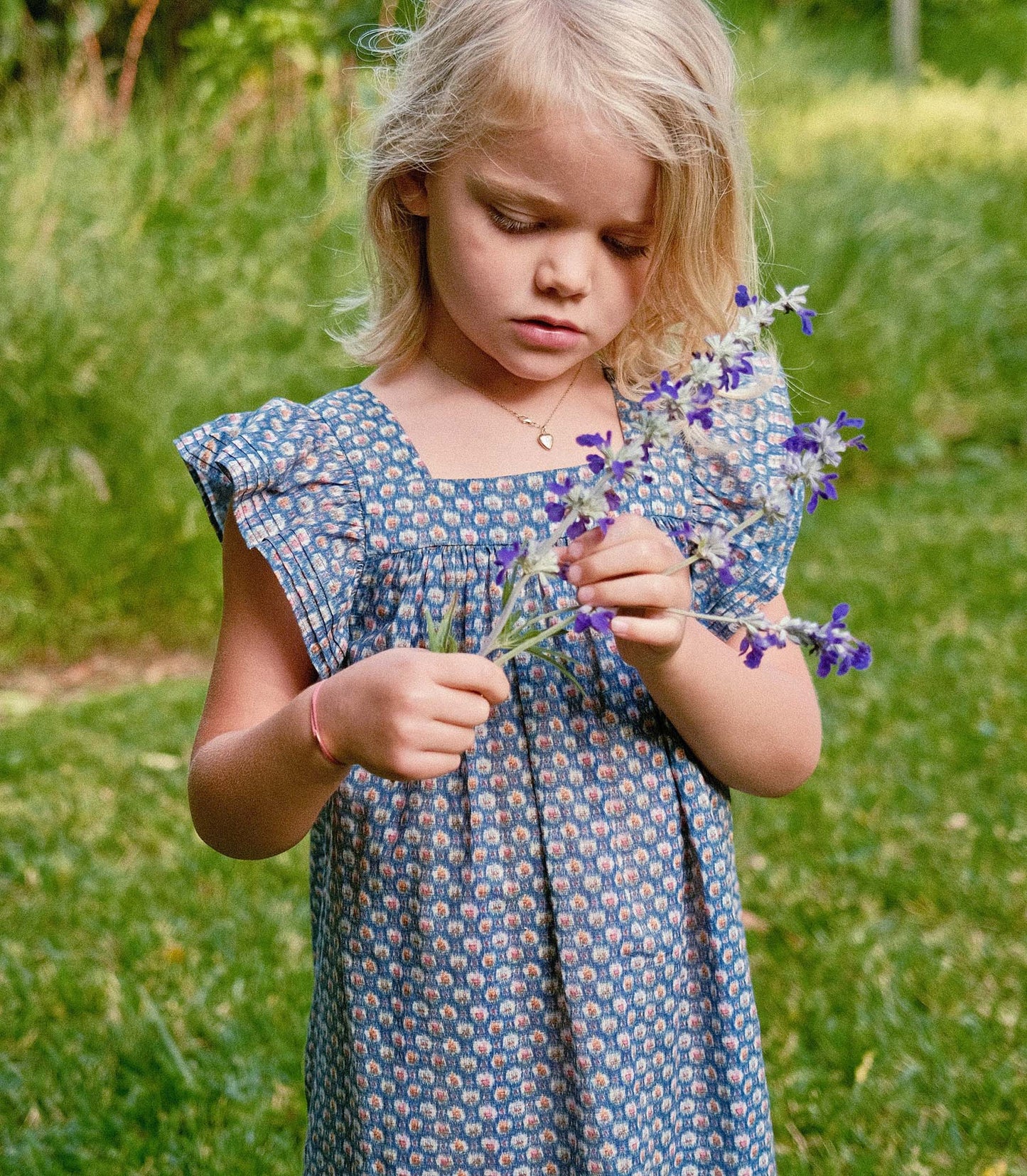 LILY DRESS -- DAHLIA IKAT