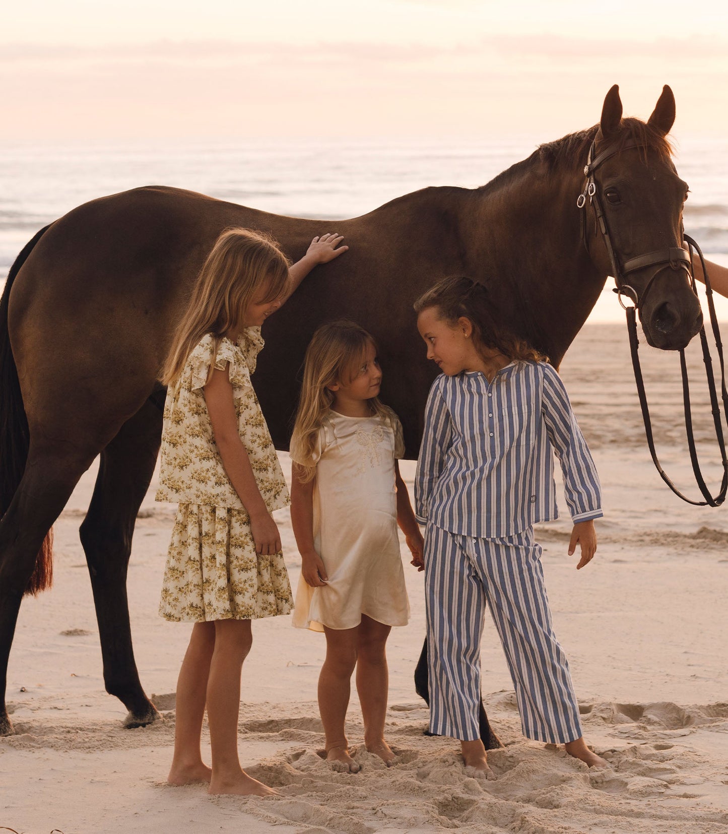 LITTLE MORGAN PANT -- LUCERNE STRIPE