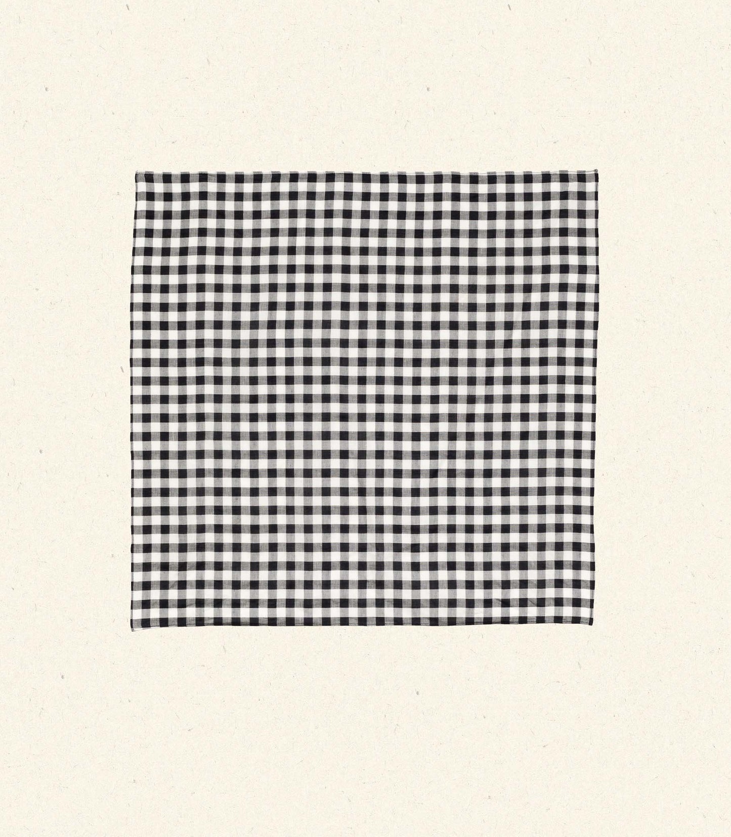 PETIT PENNY BANDANA -- BLACK MARILYN GINGHAM